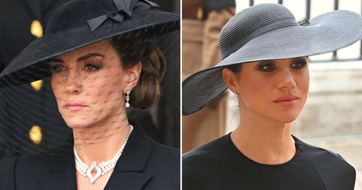 ignored.jpg?resize=1200,630 - Kate And Meghan Completely IGNORED Each Other For All TEN Days Of The Late Monarch's Funeral Events, Reports Claim