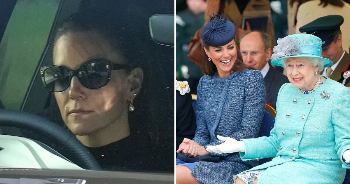 kate8.jpg?resize=1200,630 - Grieving Princess Of Wales Wears Sunglasses And Black Attire As She Leaves Windsor Castle After Heartbreaking Death Of The Queen