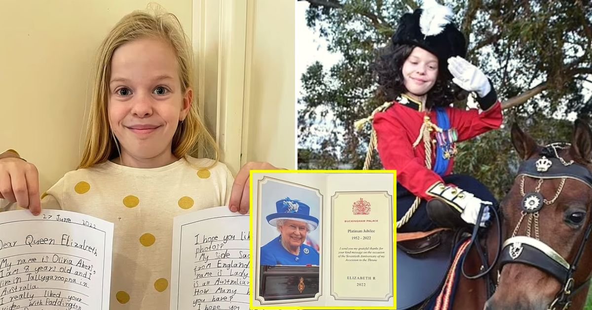 olivia5.jpg?resize=1200,630 - 8-Year-Old Girl Receives One Of The Queen's FINAL Letters Before She Passed Away At The Age Of 96