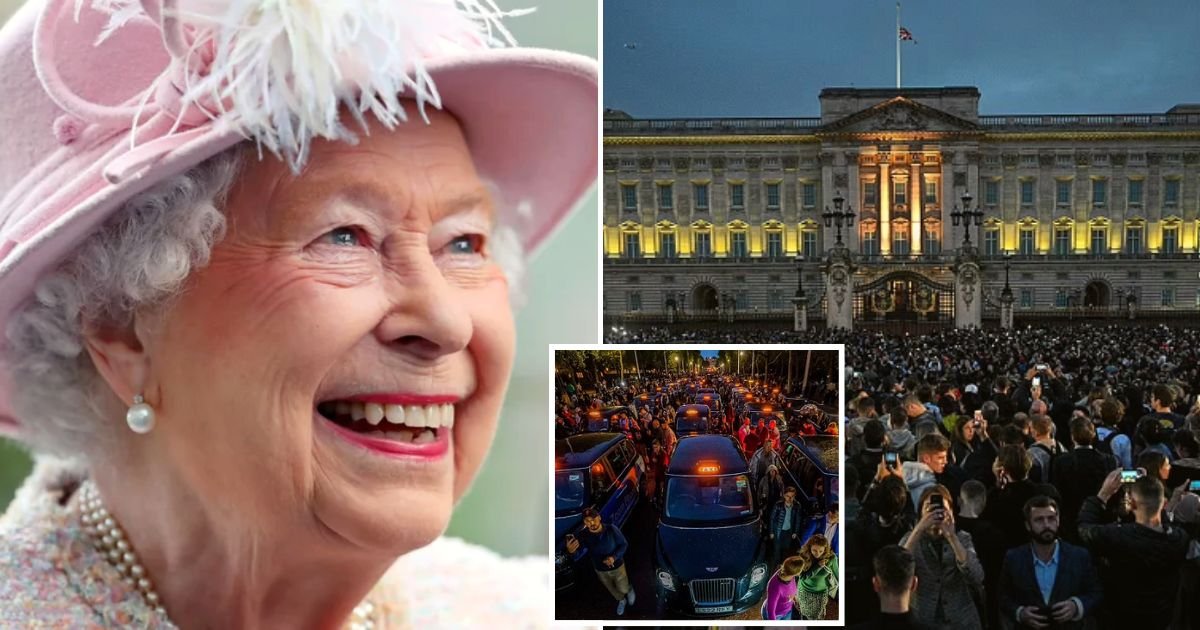 queen6.jpg?resize=1200,630 - BREAKING: Thousands Of Mourners Flock To Buckingham Palace As They Pay Emotional Tributes To The Queen Who Passed Away At The Age Of 96