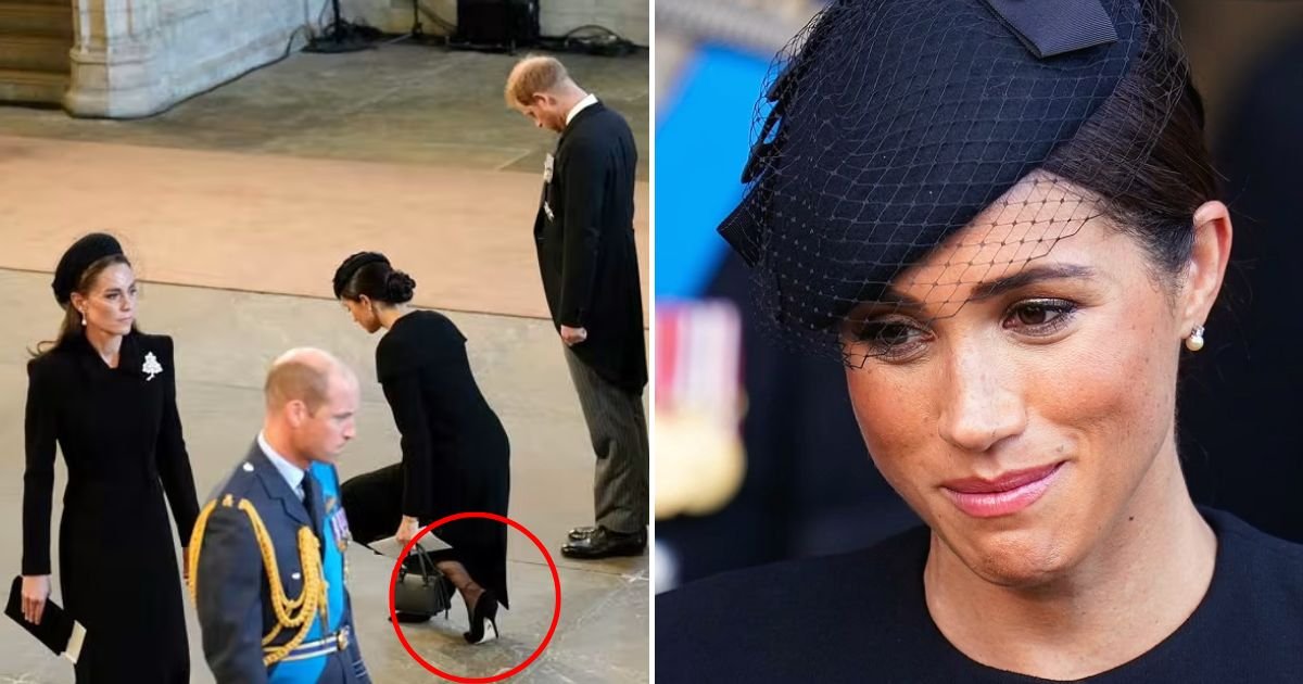 shoes.jpg?resize=412,232 - Hidden Symbol On Meghan Markle's Shoes EXPLAINED After Eagle-Eyed Fans Noticed It When She Performed A Deep Curtsey