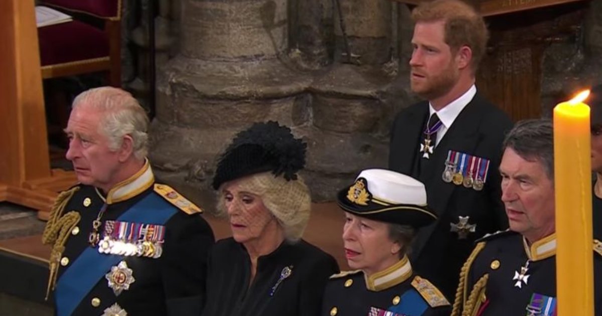 t10 10.png?resize=1200,630 - EXCLUSIVE: Royal Fans In Doubt As They Question If Prince Harry Sang The National Anthem At The Queen's Funeral