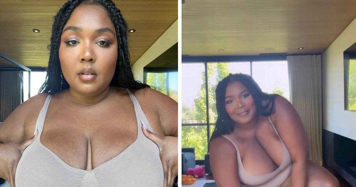 t10 9.png?resize=1200,630 - EXCLUSIVE: Lizzo Hilariously 'Breaks The Internet' By Nearly Flashing Her Privates In The Most Bizarre Way