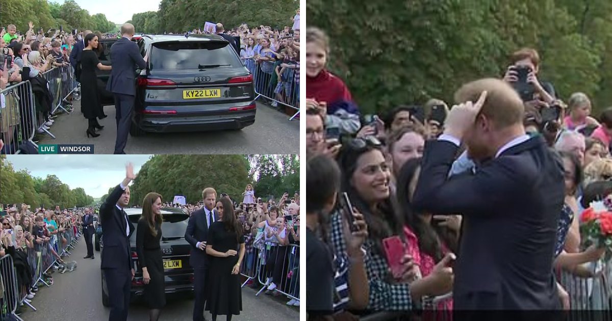 t2 3.png?resize=412,275 - EXCLUSIVE: Prince William Hailed As A 'Savior' For Inviting His Brother & Meghan To Meet The Crowds In Windsor