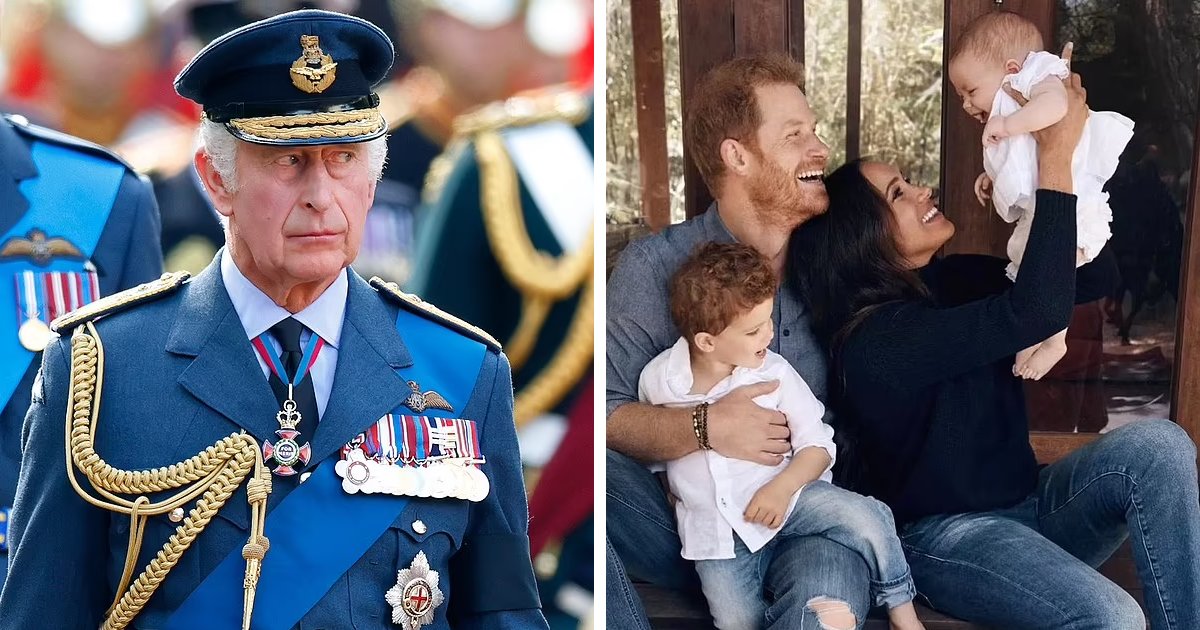 t3 5 2.png?resize=1200,630 - JUST IN: 'Indecisive' King Charles 'Is Yet To Announce' If Prince Harry & Meghan's Kids Can Use Their 'Prince & Princess' Titles