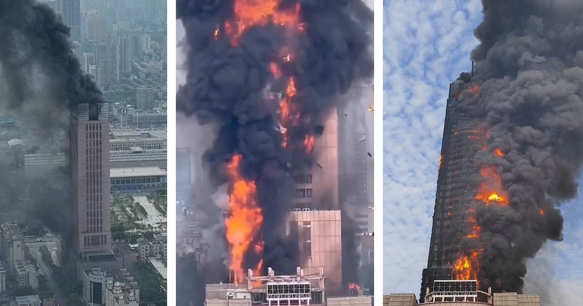 t3 9.png?resize=1200,630 - BREAKING: Firefighters Rush To The Scene As Massive Blaze Engulfs 42-Floor Skyscraper