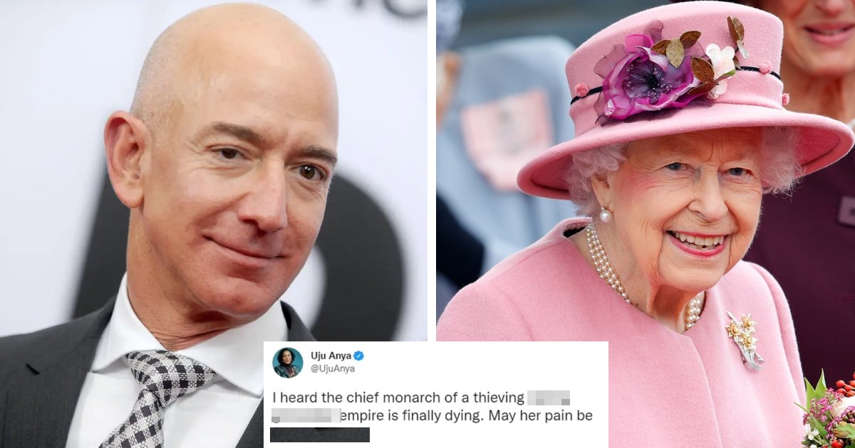 t4 2.png?resize=412,275 - BREAKING Jeff Bezos Turns Into A HERO After 'Shutting Down' University Professor Who Wished The Queen A 'Painful Death'