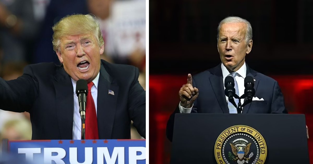 t4 7.png?resize=1200,630 - "He Must Be Insane Or Suffering From Dementia!"- Trump BLASTS Biden For His 'Awkward & Angry' Speech