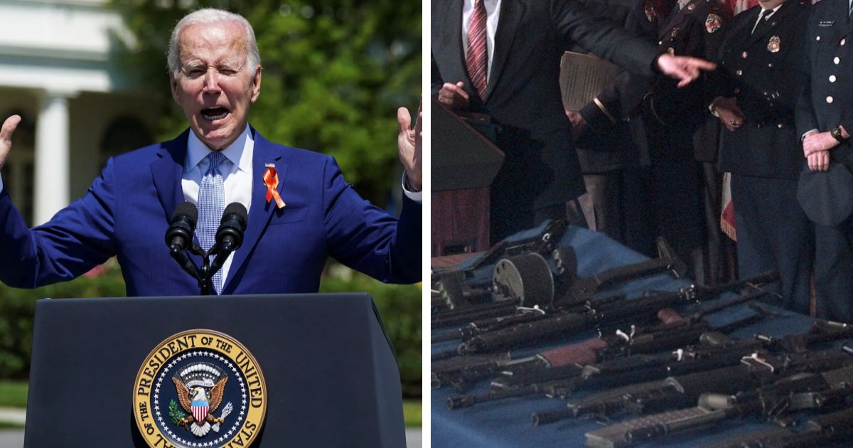 "It's Time We BAN Assault Weapons In America"- President Biden Calls ...