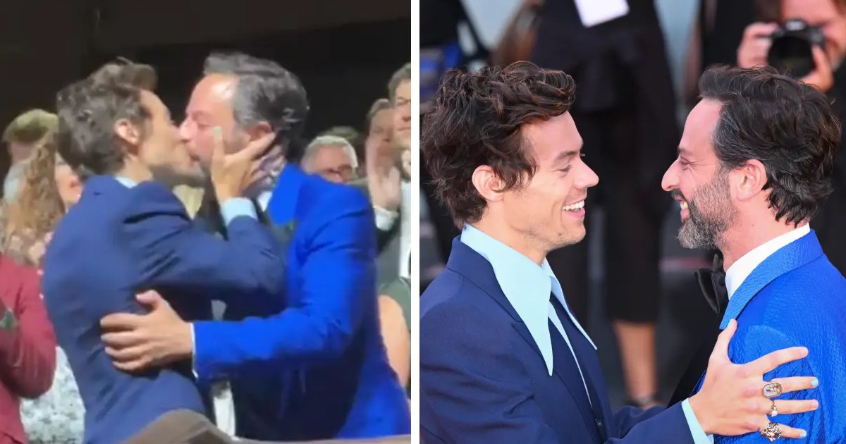 t5.png?resize=412,275 - EXCLUSIVE: Harry Styles Kisses Nick Kroll 'Passionately' On The Lips At Movie Premiere