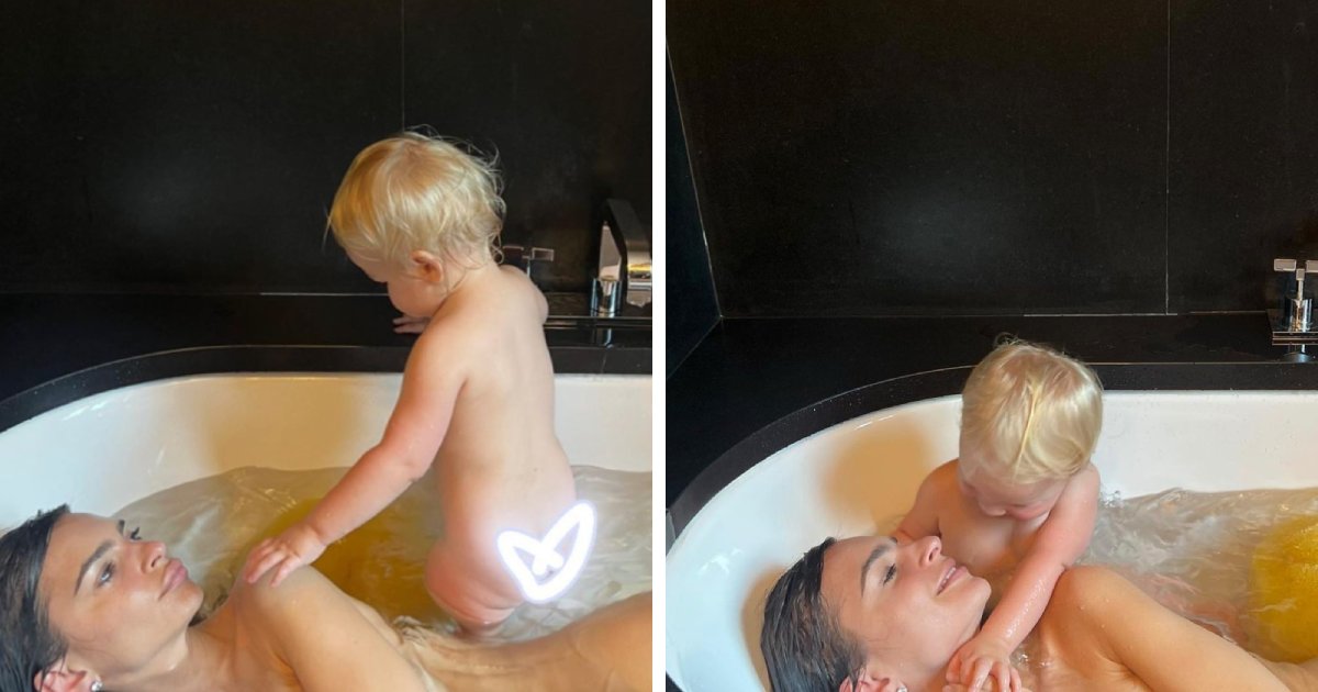 t6 3 2.png?resize=1200,630 - EXCLUSIVE: Emily Ratajowski Indulges In 'N*de Bath' With Her Son & Fans Are NOT Happy