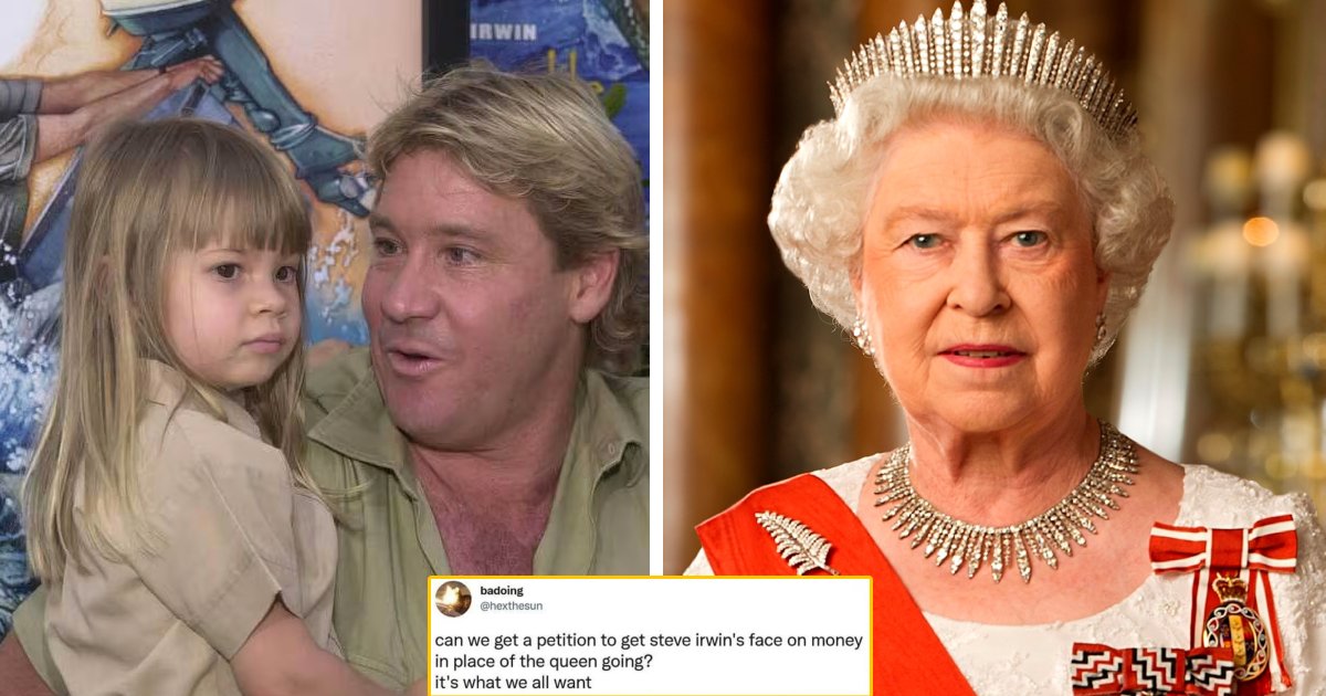t9 3.png?resize=412,275 - BREAKING: Australians DEMAND Steve Irwin's Face Be PRINTED Across Their Currency Notes Instead Of King Charles