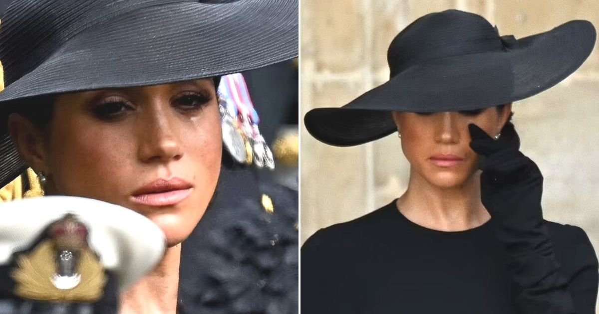 untitled design 38.jpg?resize=412,232 - Grieving Meghan Breaks Into Tears As She Watches The Queen's Coffin Being Carried Away