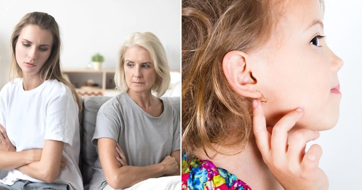 untitled design 72.jpg?resize=1200,630 - Mom Furious After Mother-In-Law Gets Her 5-Year-Old Daughter's Ears Pierced Without Her Permission