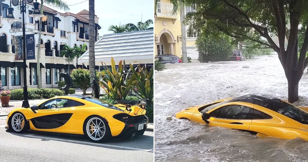 untitled design 79 1.jpg?resize=1200,630 - Man Shares Photos Of His Brand-New $1 Million Hypercar Getting Washed Away By Floodwaters During Hurricane Ian