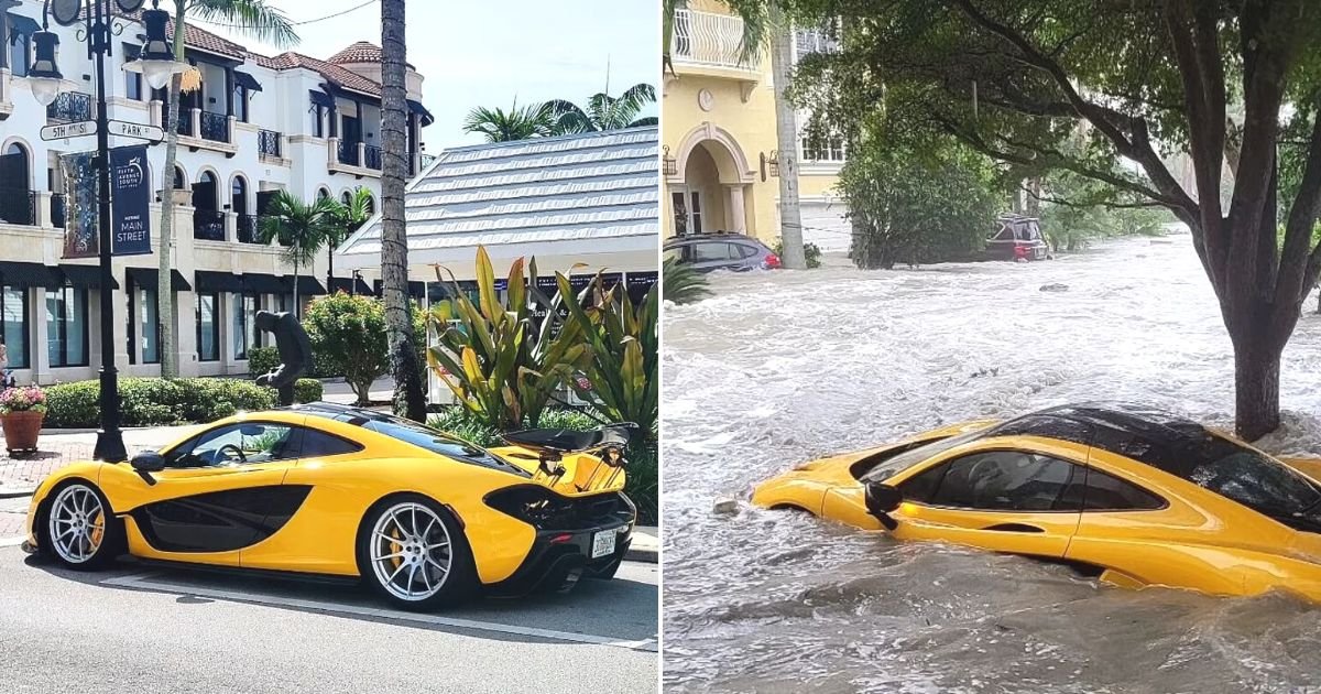 untitled design 79 1.jpg?resize=412,275 - Man Shares Photos Of His Brand-New $1 Million Hypercar Getting Washed Away By Floodwaters During Hurricane Ian