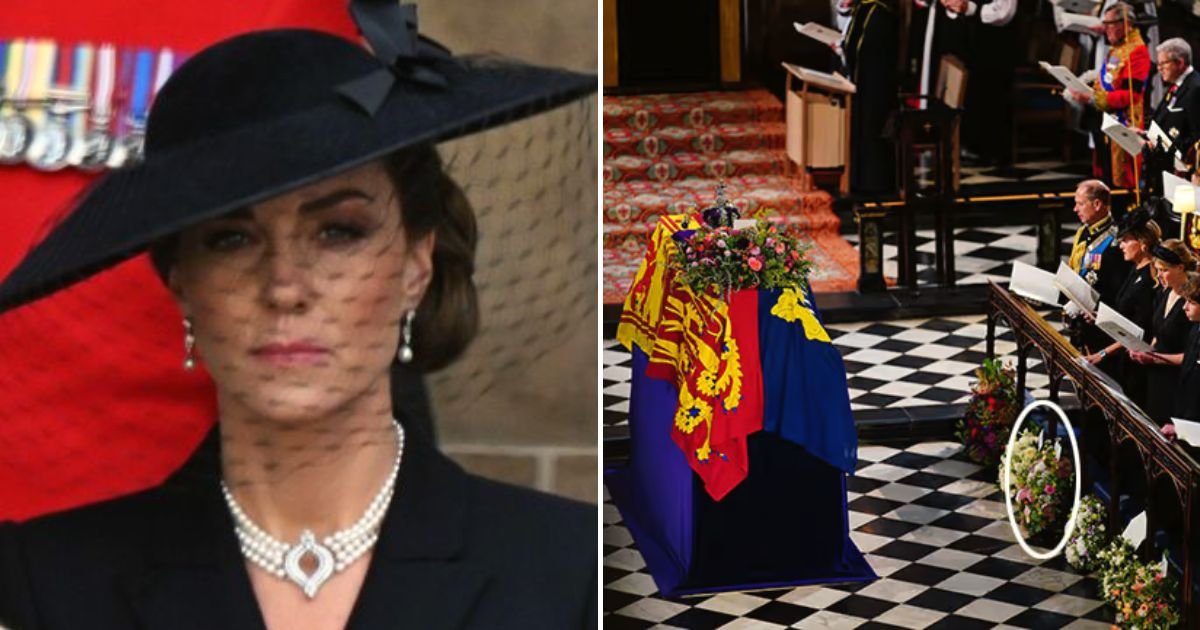 wreath5.jpg?resize=412,275 - Kate Middleton's Handwritten NOTE On Wreath For The Late Queen Has Been Revealed