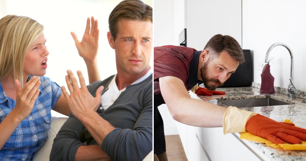 cleaning4.jpg?resize=412,275 - 'My Husband And I Just Had An Argument Over His House Cleaning Style Because I Think It's Disgusting But He Won't Stop'