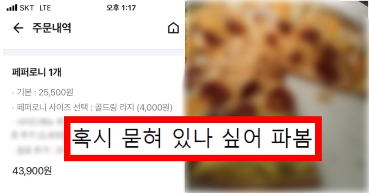 collage 178.jpg?resize=412,275 - ‘혹시 토핑이 묻혀 있나 싶어 파봄’ 여기서 5만원 주고 배달시키면 온다는 피자 퀄리티 수준(+실제 인증 사진)