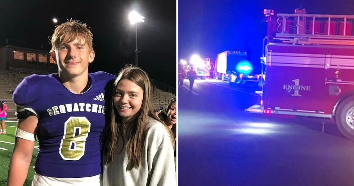 couple4.jpg?resize=1200,630 - High School Sweethearts Aged 18 And 19 Are Both KILLED After They Failed To Stop At Intersection And Was Struck By 18-Wheeler