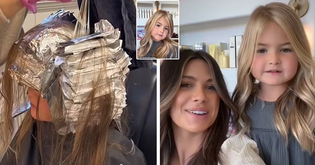 d125 1.jpg?resize=412,232 - EXCLUSIVE: Utah Mom Comes 'Under Fire' For Letting Her 5-Year-Old Daughter BLEACH Her Hair