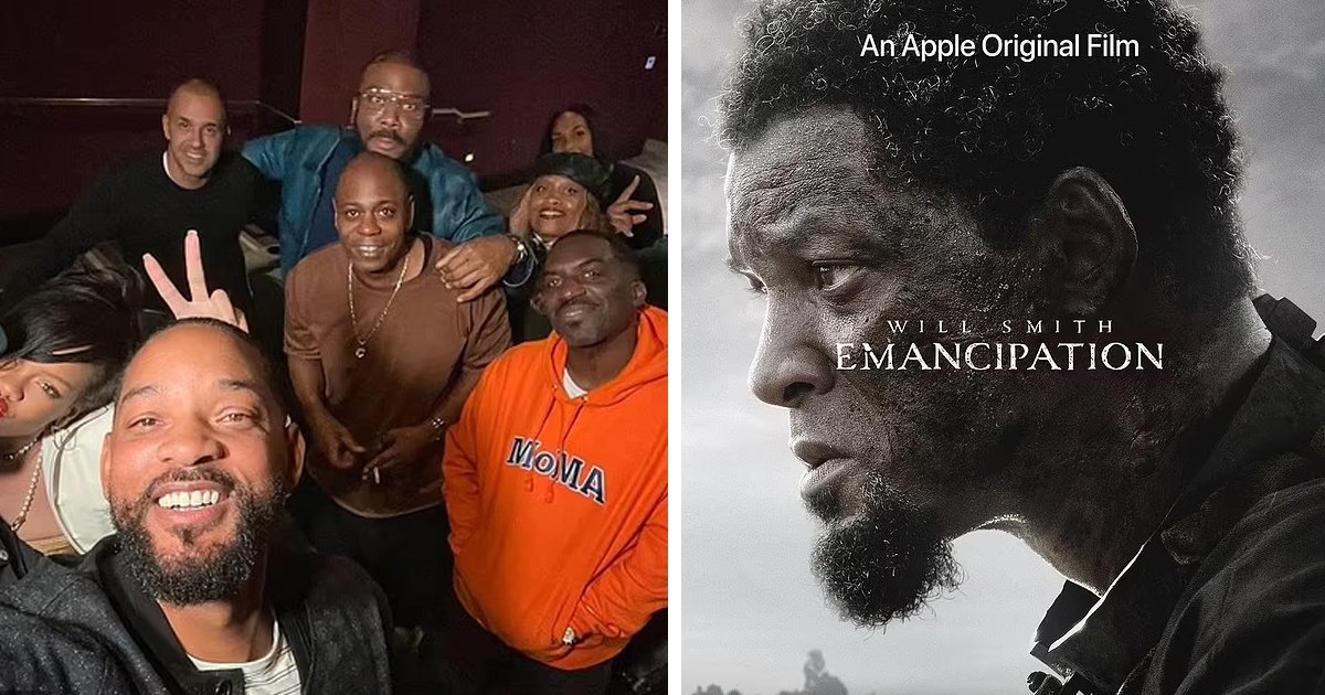 d151.jpg?fit=1024%2C538&ssl=1&strip=all - JUST IN: Top A-Listers From Hollywood Come Out To Support Will Smith At The Screening Of His New Movie 'Emancipation'