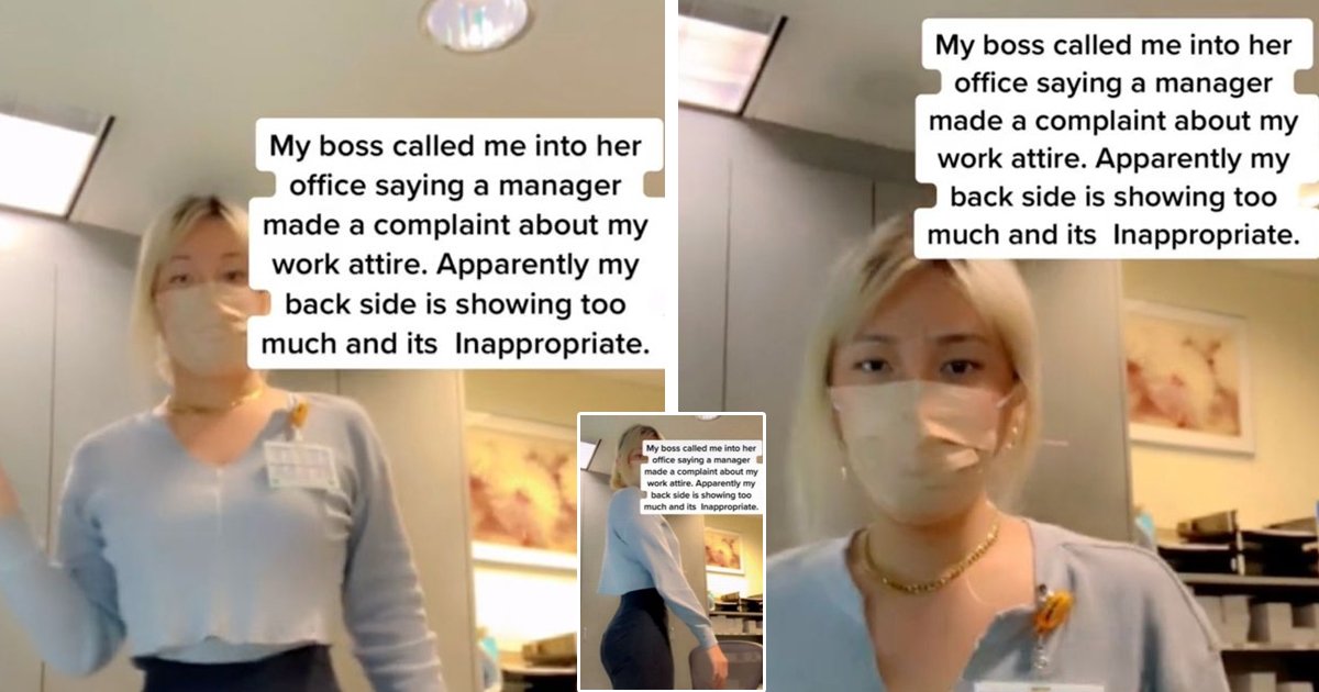 d86.jpg?resize=412,275 - "My Boss Says My Bum Shows In My Outfits!"- Woman FURIOUS After Boss Makes Startling Complaints About Her Office Attire
