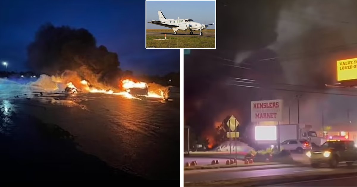 d98.jpg?resize=1200,630 - BREAKING: Plane CRASHES Into Ohio's Car Dealership Spreading Massive Blaze In The Vicinity