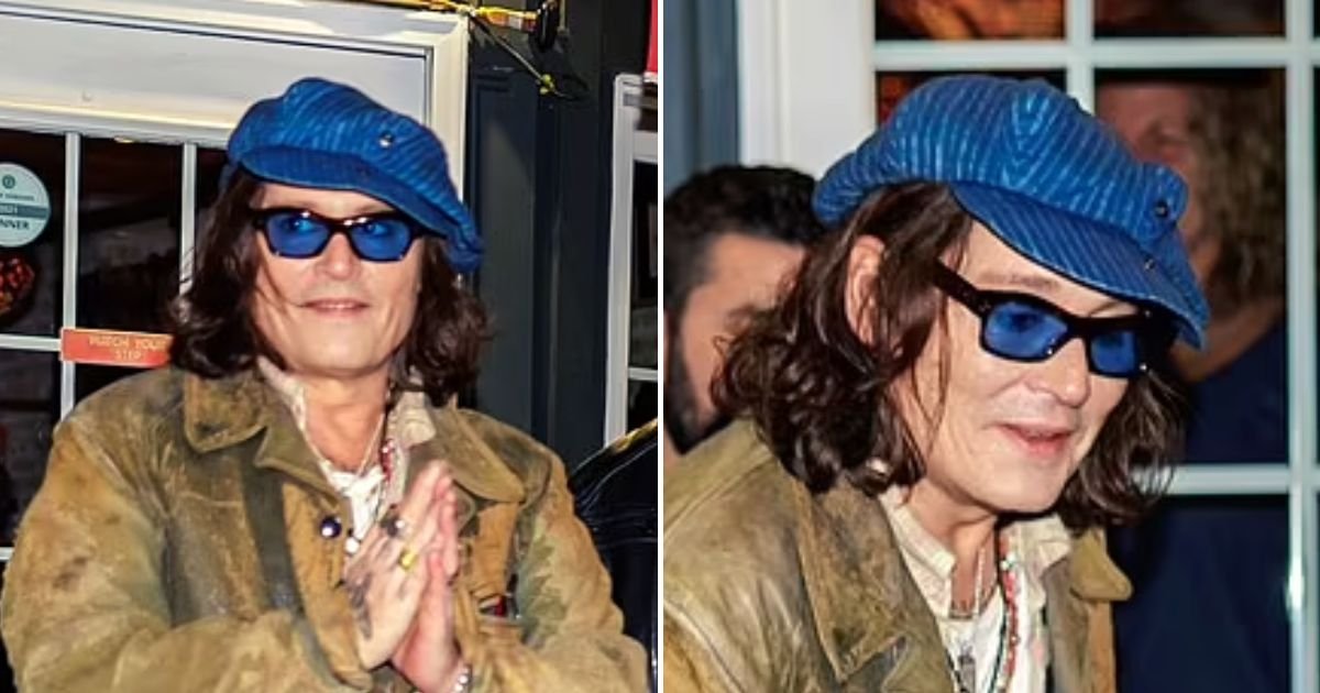 Johnny Depp, 59, Unrecognizable With His NEW Look After Shaving Off His ...