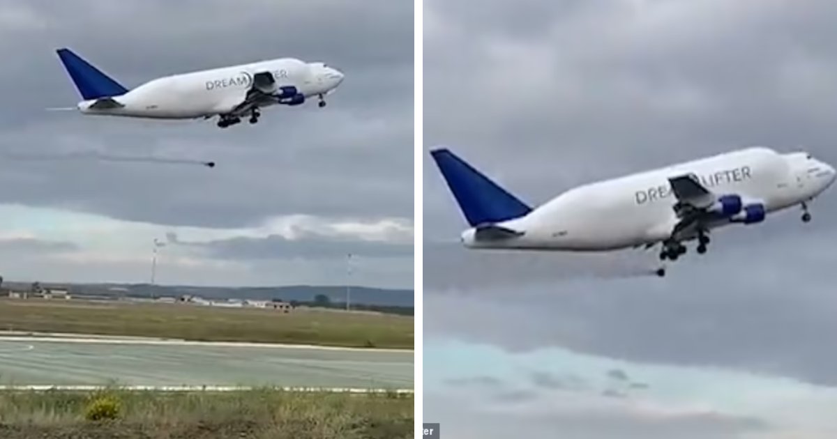 t2 3.png?resize=412,232 - BREAKING: Moment Of Panic Witnessed LIVE As Wheels FALL OFF Plane After Taking Off