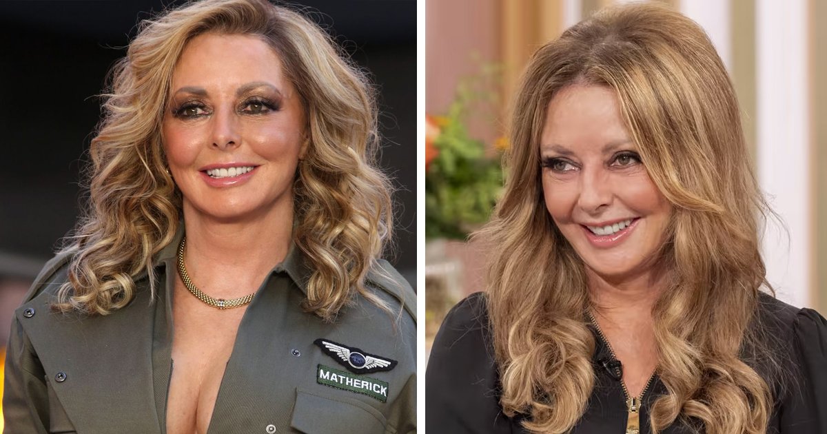 EXCLUSIVE: Carol Vorderman Claims 'She's Never Felt Freer' Than ...