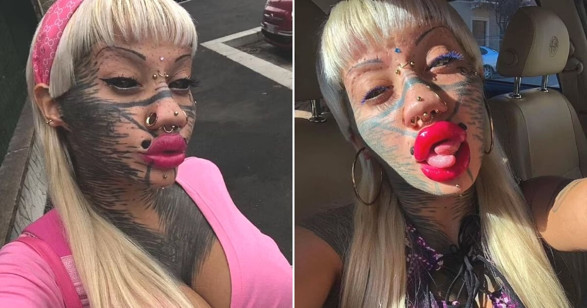 untitled design 38.jpg?fit=1024%2C538&ssl=1&strip=all - Woman Who Is Called 'Monster' By Strangers Says She's Got NO REGRETS Transforming Her Face And Body