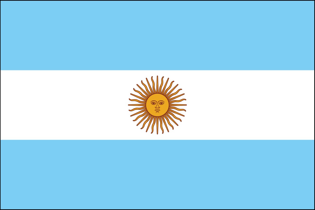 アルゼンチンの国旗 | 意味やイラストのフリー素材など – 世界の ...