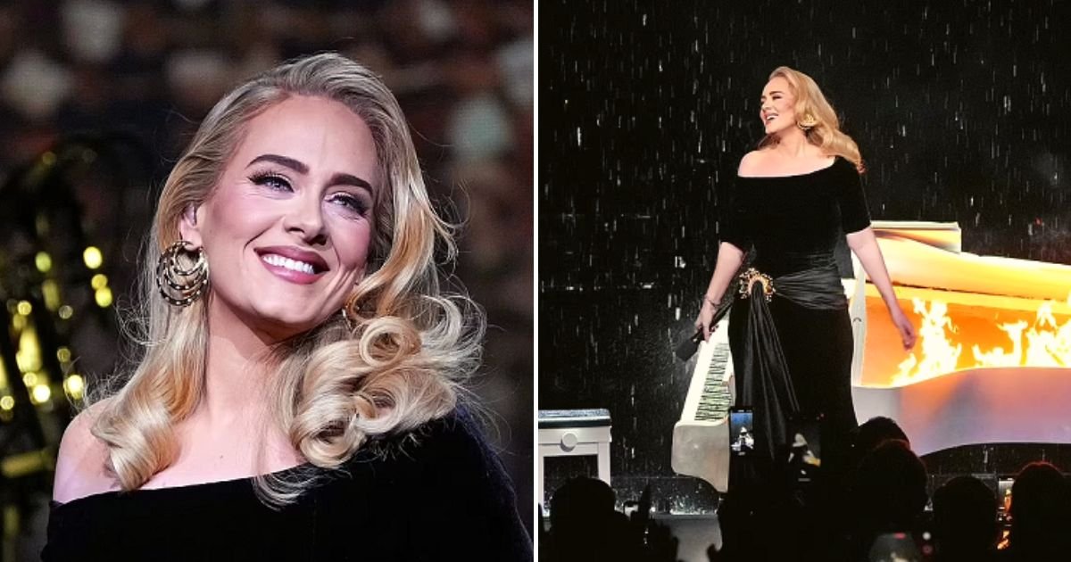 adele5.jpg?resize=412,275 - JUST IN: Adele Breaks Down In Tears And Admits She Was 'Scared' On The Opening Night Of Her 'Weekends With Adele' In Las Vegas