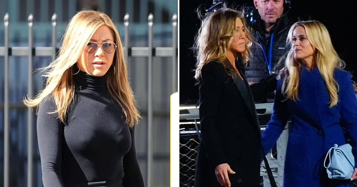 aniston5.jpg?resize=412,275 - JUST IN: Jennifer Aniston Is Seen For The First Time Since The Death Of Her Father John Aniston As She Returns To Work