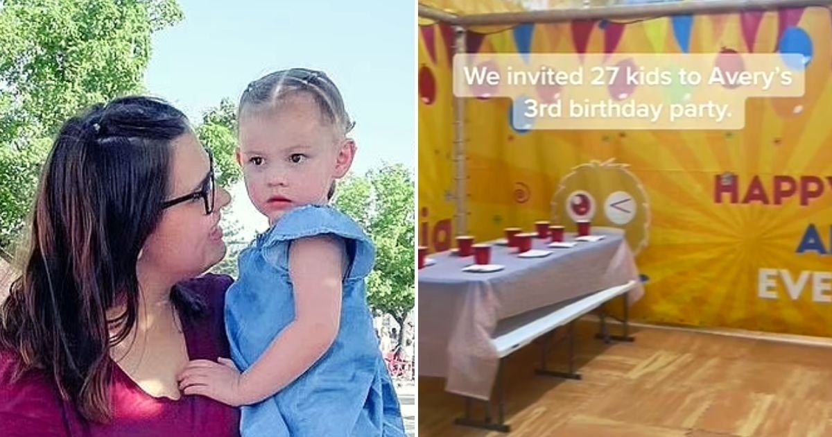 avery5.jpg?resize=1200,630 - Mother Is Left Heartbroken After Inviting 27 CHILDREN To 3-Year-Old Daughter's Birthday Party But NONE Of Them Showed Up