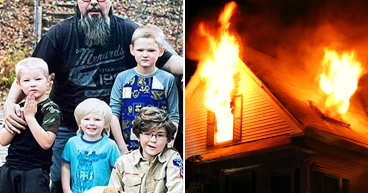 boys4.jpg?resize=1200,630 - BREAKING: Four Children Aged 3, 6, 10, And 12, Were All KILLED IN A House Fire – Only The Father, 55, And Daughter, 11, Managed To Escape