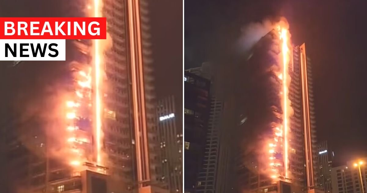 breaking 4.jpg?resize=1200,630 - BREAKING: 35-Story Apartment Building BURSTS Into Flames