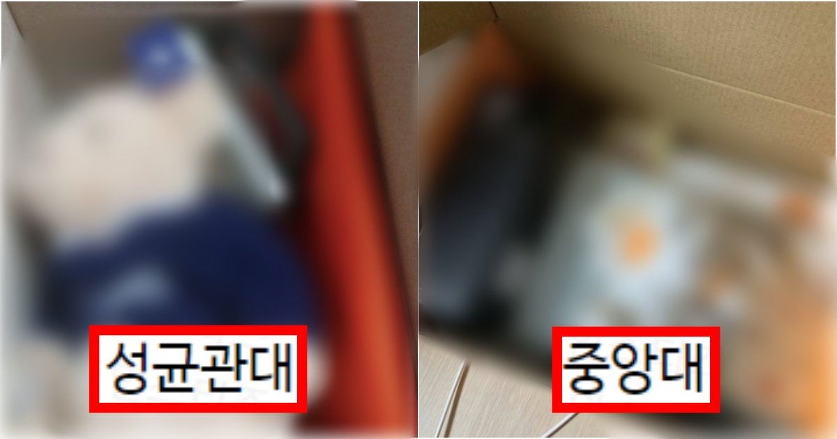 collage 149.jpg?resize=412,275 - ‘라떼는 이런 거 없었는데.....’ 요즘 대학 합격하면 대학에서 보내주는 합격키트 수준(+실제 사진)