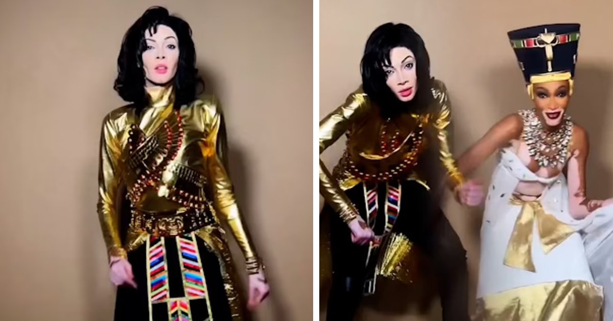 d1.jpg?resize=412,275 - EXCLUSIVE: Model Winnie Harlow Looks UNRECOGNIZABLE After Dressing Up As Michael Jackson For Halloween