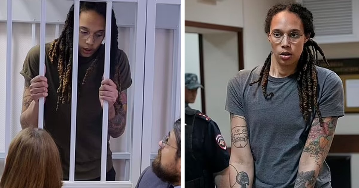 d148.jpg?resize=1200,630 - "Inmates Here Are BARELY Treated Like Humans"- WNBA Star Brittney Griner Faces Racism, Homophobia, & 16-Hour Working Days At Prison