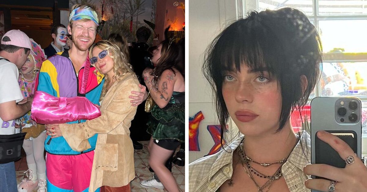 d34.jpg?resize=1200,630 - BREAKING: "It's Sick & Twisted!"- Singer Billie Eilish & Her Older Lover BLASTED For Their 'Sick & Twisted' Halloween Costume