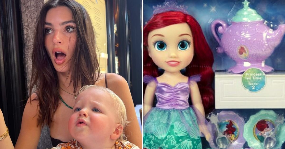 emily5.jpg?resize=412,275 - JUST IN: Supermodel Emily Ratajkowski Reveals She Bought Her Son A Baby DOLL And Tea Set To 'Balance' Out His Gendered Toys
