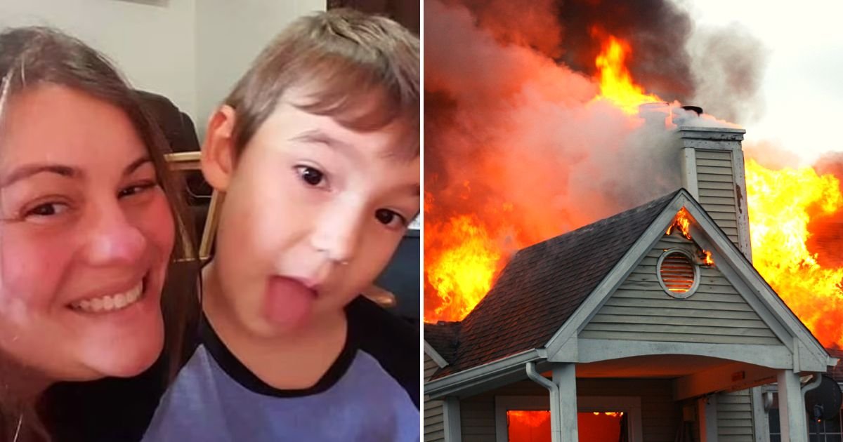 fire5.jpg?resize=412,275 - 'Why Did I Have A Child?!' 44-Year-Old Mother Said Before Suffocating Her 8-Year-Old Son In A House Fire