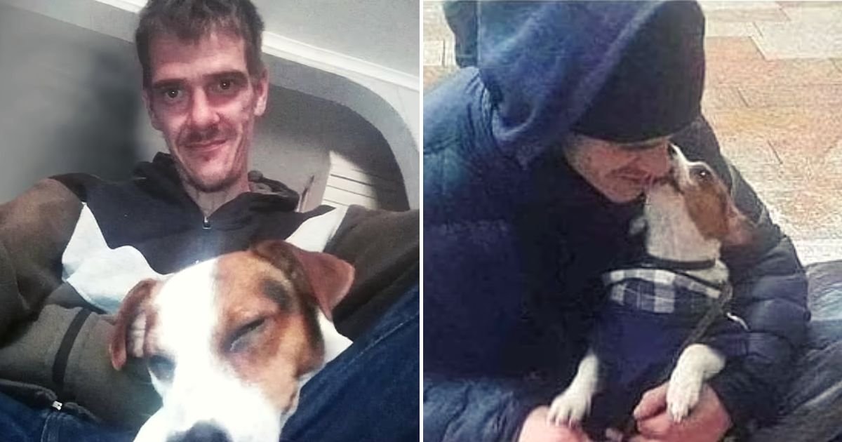 jon4.jpg?resize=412,275 - Homeless Man Made A Final Bed For His Loyal Jack Russell Only Hours Before Dying In The Night