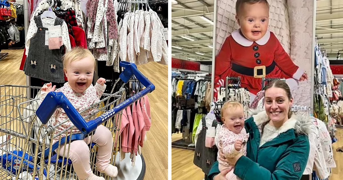t1 11 2.png?fit=1024%2C538&ssl=1&strip=all - EXCLUSIVE: Little Girl With Down Syndrome Thrilled To See Her Own Face In New Ad For Christmas