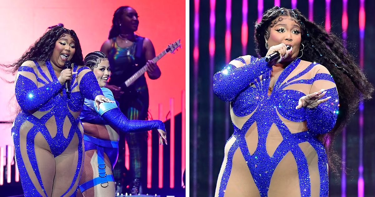 t1 14.png?resize=412,275 - EXCLUSIVE: Lizzo Makes A 'Glamorous' Entrance In Her Jaw-Dropping Attire While Performing In California