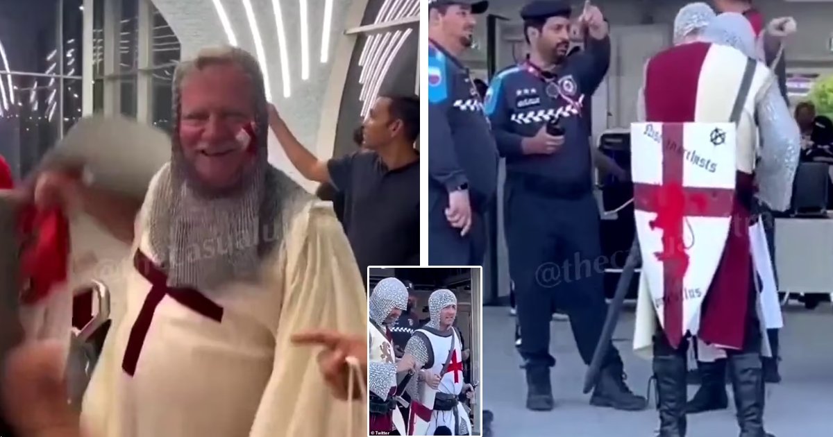 t1.jpg?fit=1024%2C538&ssl=1&strip=all - BREAKING: Fans BANNED From Wearing 'Crusader Outfits' At World Cup Due To 'Historical Context'