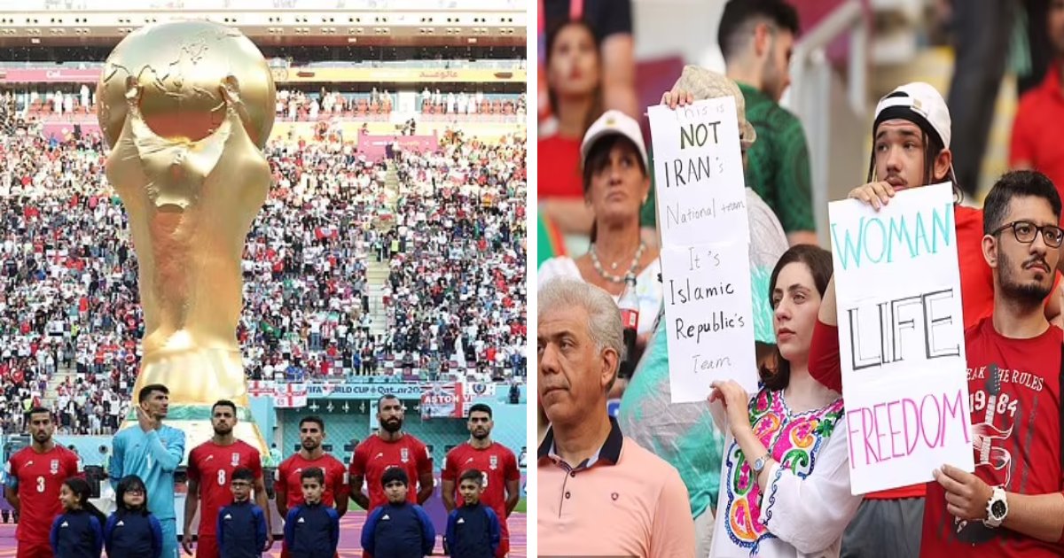 t2 9 1.png?resize=412,232 - BREAKING: Fans From Iran BOO Their Own Country's 'National Anthem' While Players REFUSE To Sing