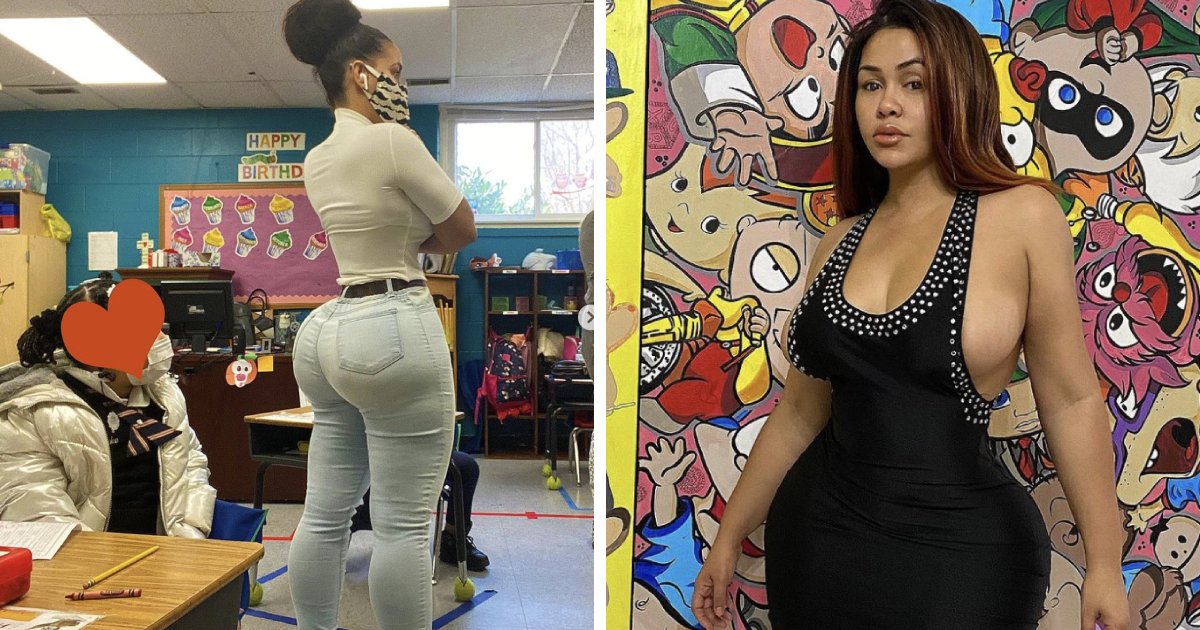 t3 13 1.png?resize=412,232 - EXCLUSIVE: Art Teacher 'Under Fire' For Voluptuous Curves As Parents ACCUSE Her Of DISTRACTING Them